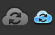 Cloud - refresh icon