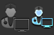 Computer doctor icon