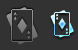 Game cards icon