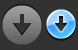 Move down button icon