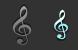 Music notation icon
