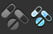 Pills and tablets icon