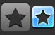 Star button icon