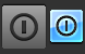 Turn-off button icon