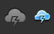 Weather - thunder icon