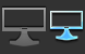 Wide screen icon